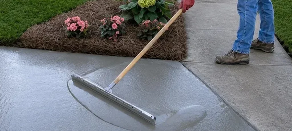 overlay a concrete driveway