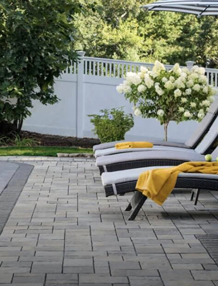 concrete pavers are individual manufactured hardscape
